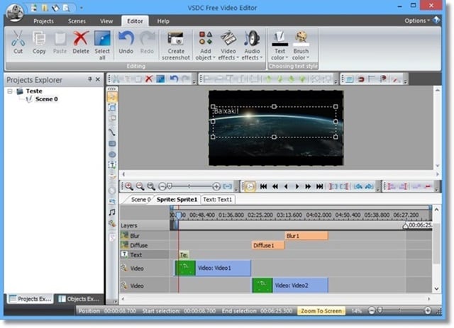 Free Video Editor     -  3