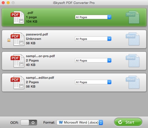 Import Your PDFs. Insert your PDF files by pressing "File"->"Add PDF Files", or you can directly drag and drop PDF files to the program.