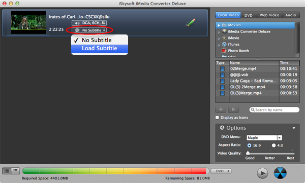 add subtitles to movie