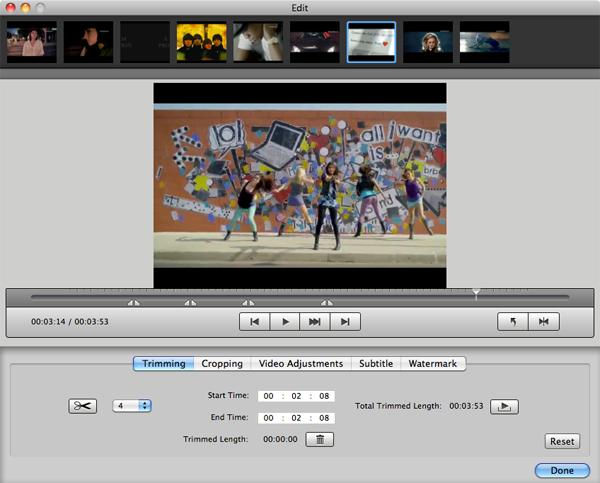 trim video