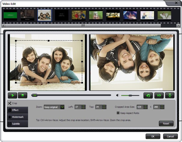 Rotate Video frame