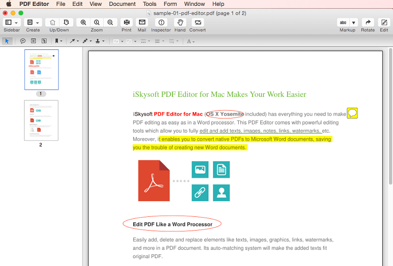 pdf document editor for mac