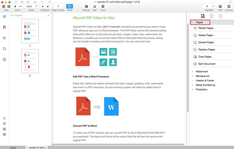 Go to learn more about how to merge PDF files on Mac and split PDF files on Mac by using the great Mac Alternative to 7-PDF Split and Merge.