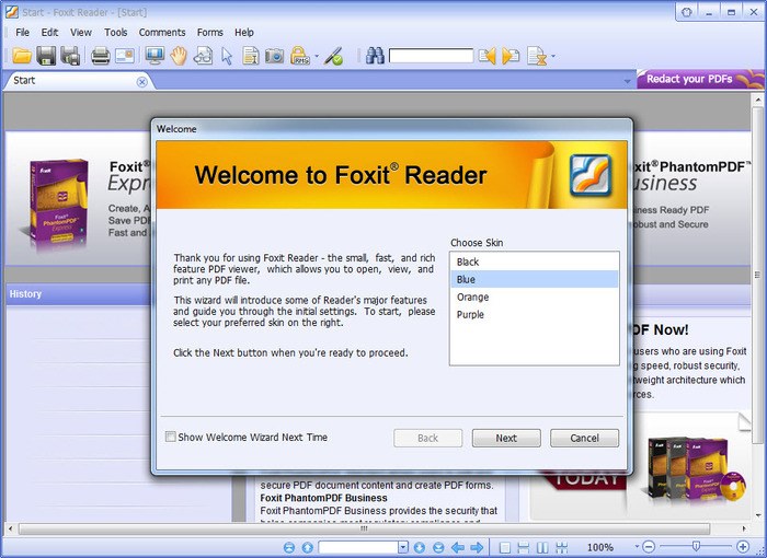 Read PDF with Foxit PDF Reader