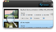 Add video files you need to compress, and choose MP4 from Video category in the format tray. You'll see the estimated size in the primary window.