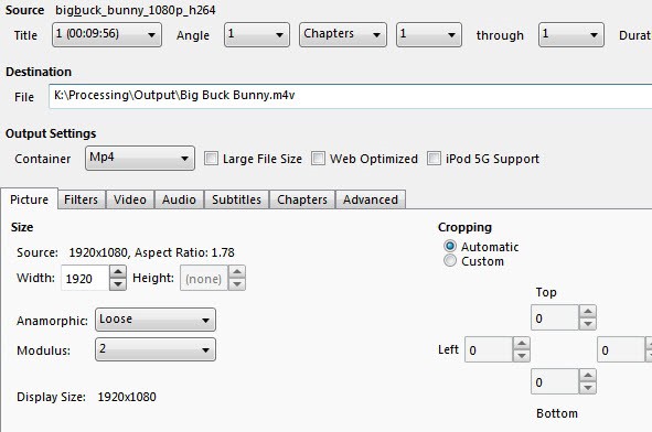 All of the converted files depend on the superior free x264 codec. Time results may depend on the size of the files you want to be converted.