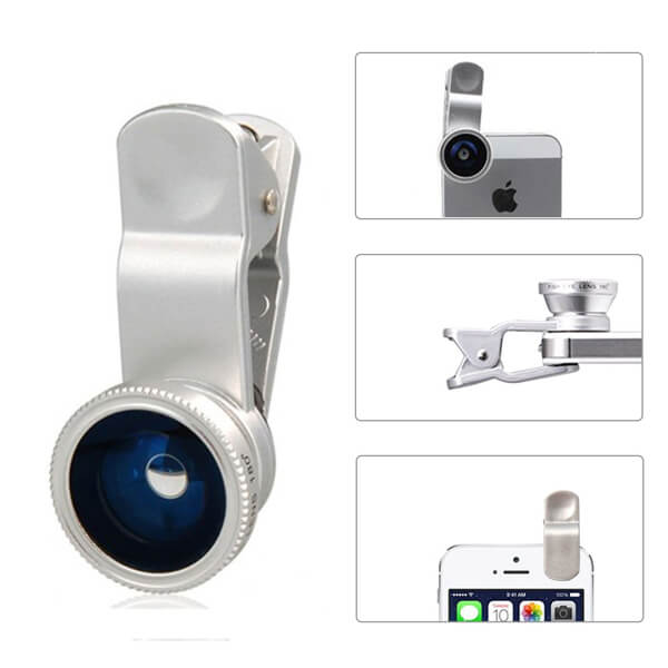 Aerb 3-in-1 Fisheye Camera lens