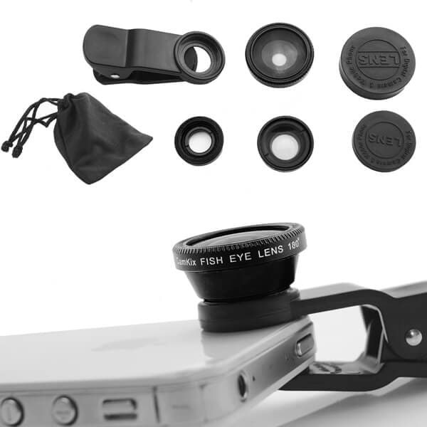 Universal Camera Lens Kit, 3-in-1 