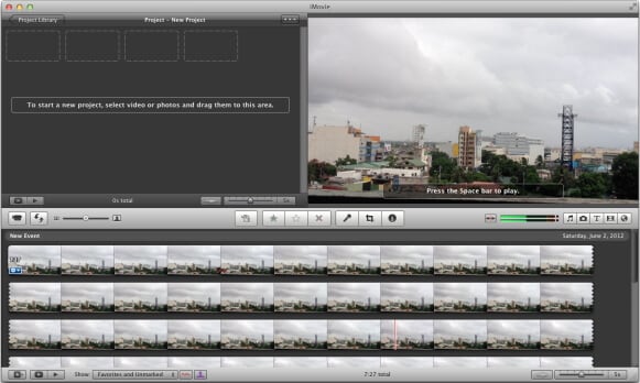 rotate mov in imovie