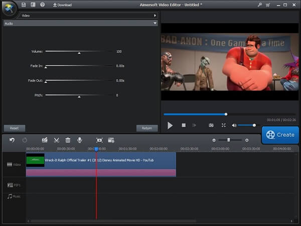 Aimersoft Video Editor