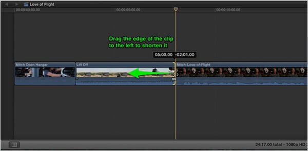 cut video in final cut pro