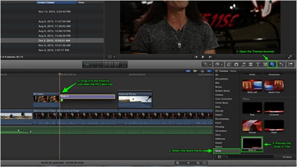 cutting video in final cut pro