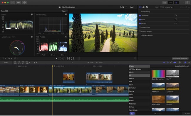 como usar pantalla verde en cut pro final