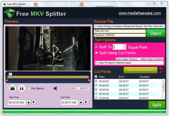 Free Video File Splitter For Mac