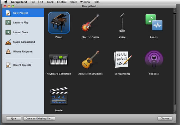 garageband for mac sierra