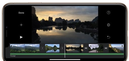 merge videos on iphone with imovie