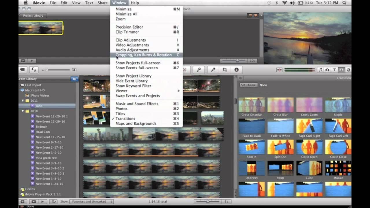 Rotate MP4 Videos with iMovie