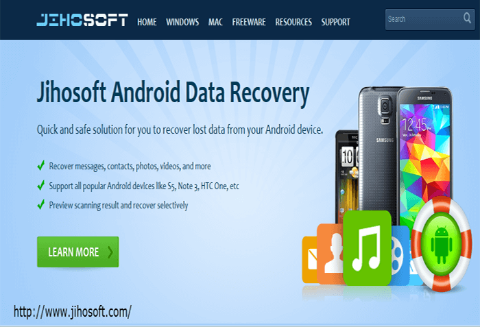 jihosoft android data recovery