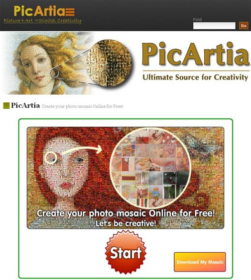 make a mosaic online