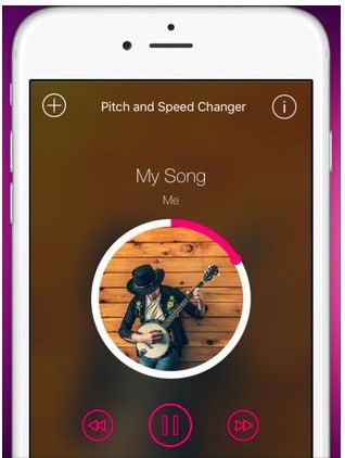 slow down a song on, garageband iphone