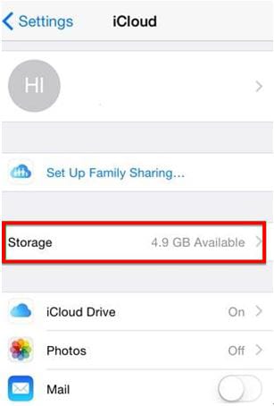 buy icloud storage