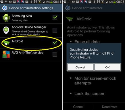 how to wipe out virus on android 
