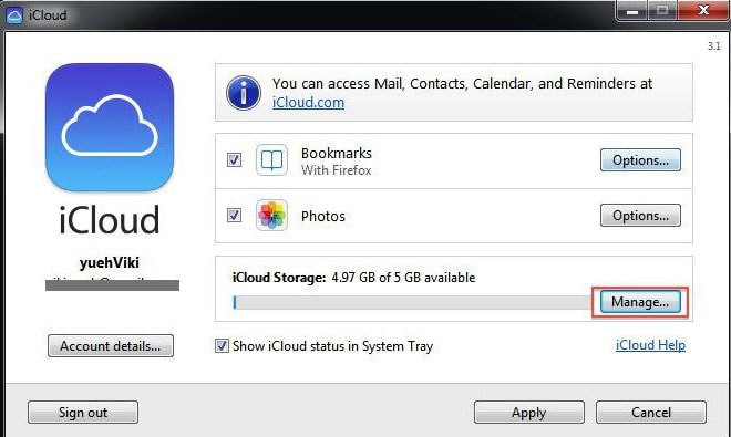 delete pictures from icloud