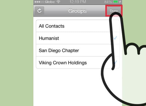 wipe all contacts from iPhone