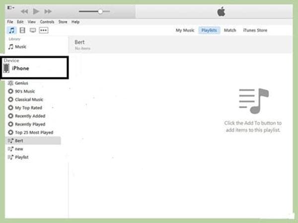 Install iTunes and connect iPhone to PC