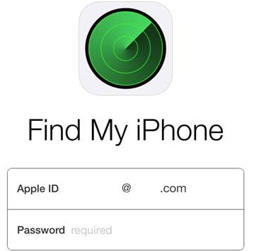 Launch the Find My iPhone