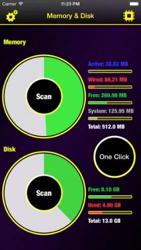 memory disk scanner pro