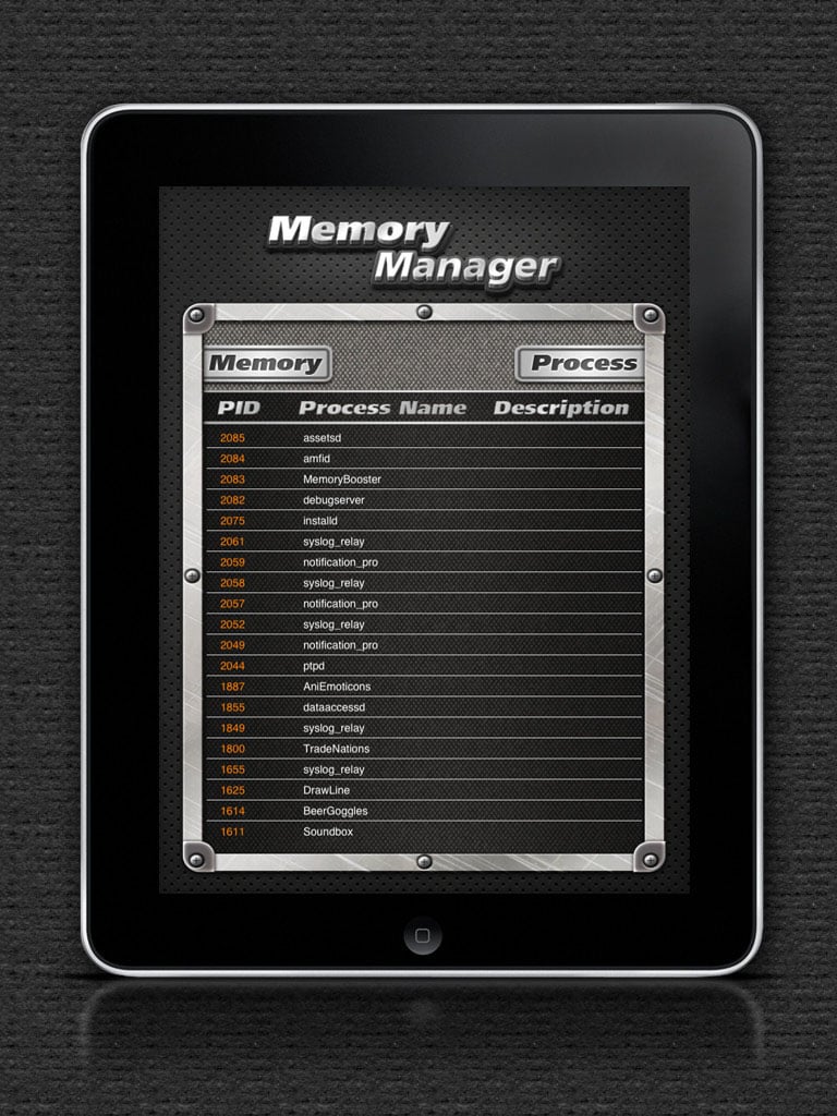 memory manager pro hd