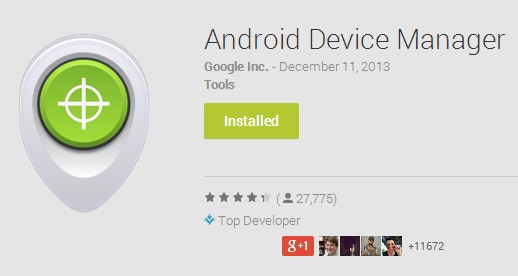 Android device manager app