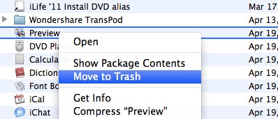 how to delete programs on mac