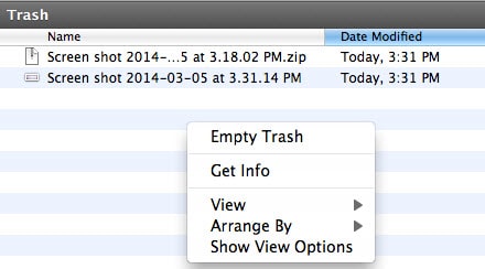 how to permanently delete files on mac