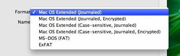 select system for erasing data