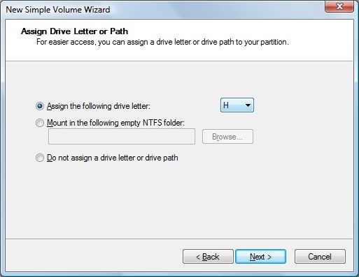 how to partition an external hard drive windows 7