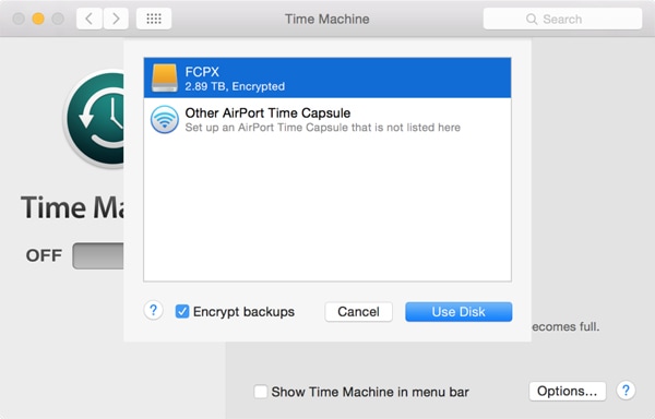 how to restore mac os x el capitan from time machine