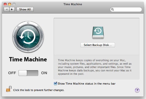 how to use time machine