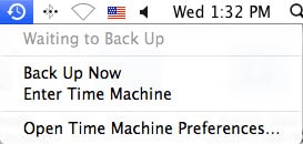 backup mac with time machine