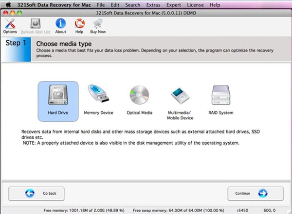 321 Soft Data Recovery for Mac