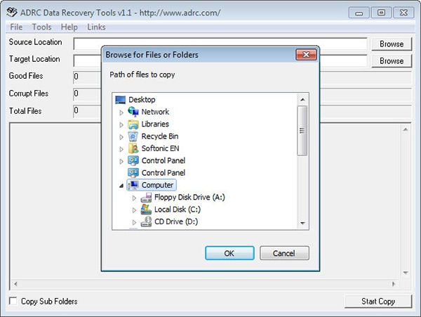 ADRC Data Recovery for Windows