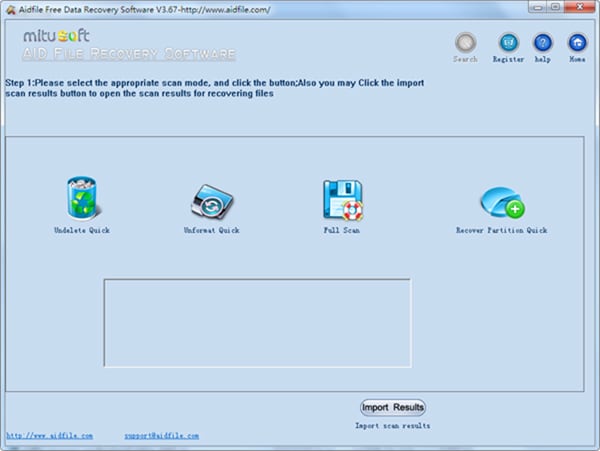 aidfile free data recovery
