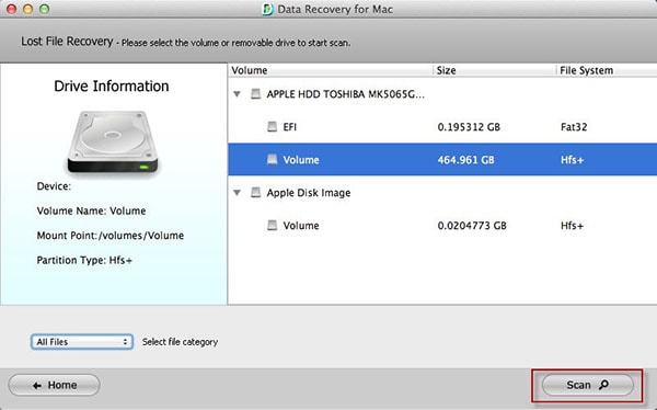 Mac Free Any Data Recovery