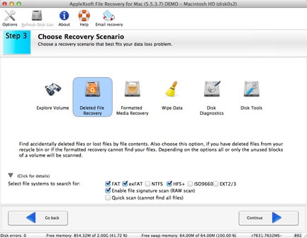 applexsoft file recovery for Mac