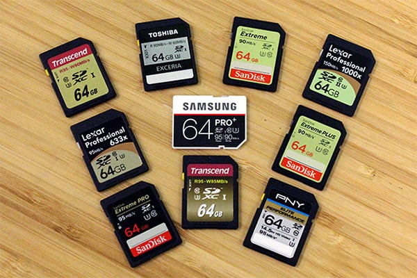 choose the best memory card for camera