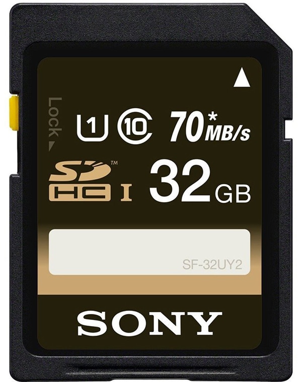 Sony 32GB Class 10 SDHC 