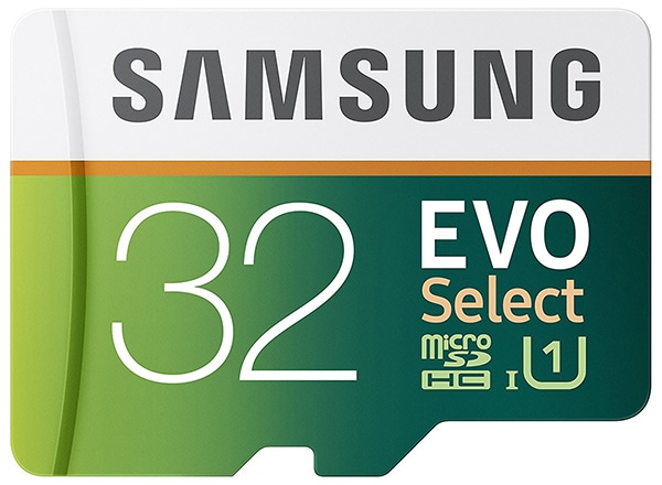 Samsung 32GB EVO Select Micro SDHC 