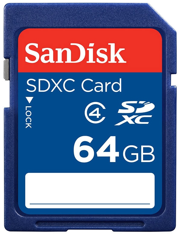 SanDisk 64GB Class 4 SDXC