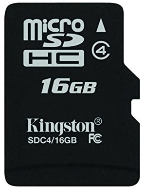 Kingston Digital 16GB microSDHC